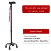 Yunxiang Retractable Non-slip Aluminum Walking Cane with LED Light