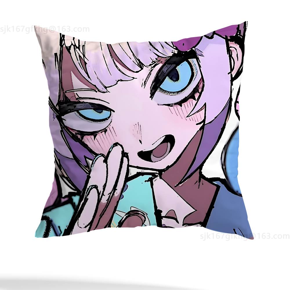 NEEDY GIRL OVERDOSE KAnge Pillowcase Casual Style Decoration, Suitable for Home Decoration (excluding Pillow Core)