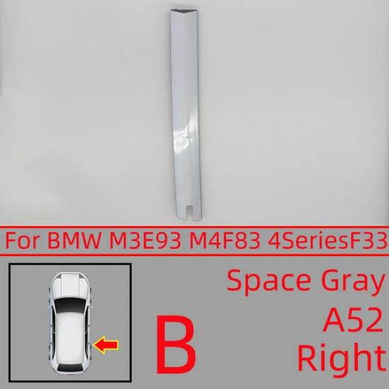 Roof Rack Cover Plate For BMW E93 M3 2007-2013 Convertible Running Water Strip