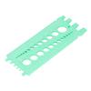 Msuring Tool Plastic Integrated Portable Inch and Millimeter Scale Nut   Thrd Gauge
