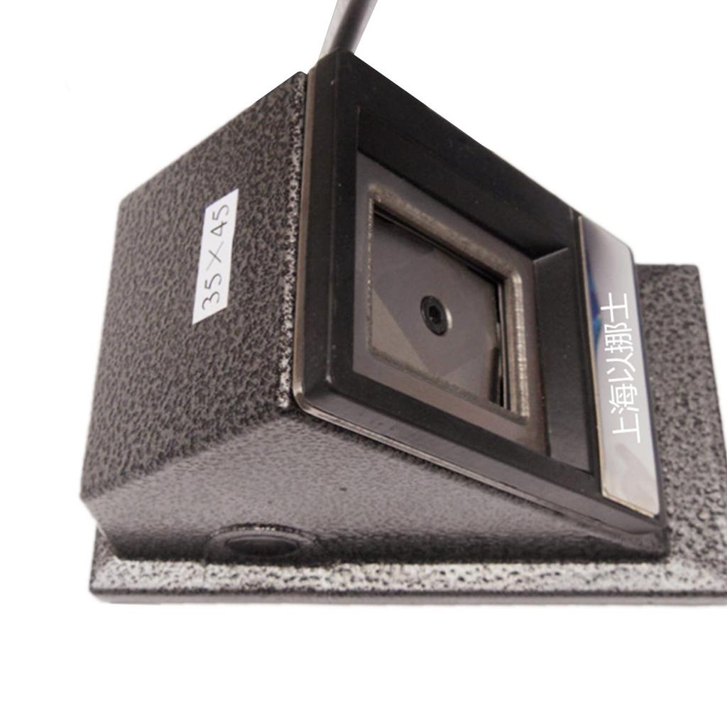 Manual Photo Cutter Punch Badge Button Maker 35x45mm Credit Card Cutting for Home Office PVC