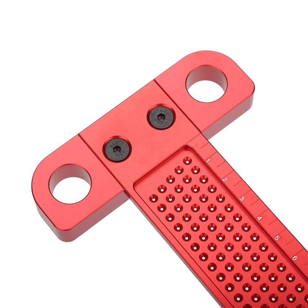 260MM T Type Square Ruler Aluminum Alloy Carpentry Marking Tool Construction Projects