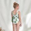 New One-Piece Bikini Kids Swimsuit Girls Beach Swimwear Cute Summer Bathing Suit