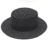 High Quality Panama Straw Fedora Hat With Wide Brim For Sun Protection And Casual Outdoor Style