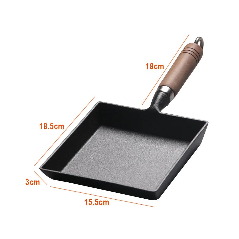Japanese Style Thickened Tamagoyaki Cast Iron