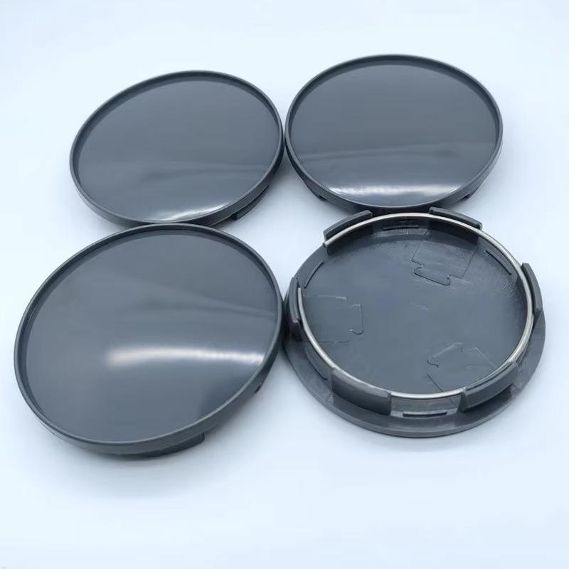 4Pcs/Set 68mm Universal Car Wheel Center Hub Caps Cover Kit Auto Accessories Durable ABS Plastic Car Styling Parts Accessories