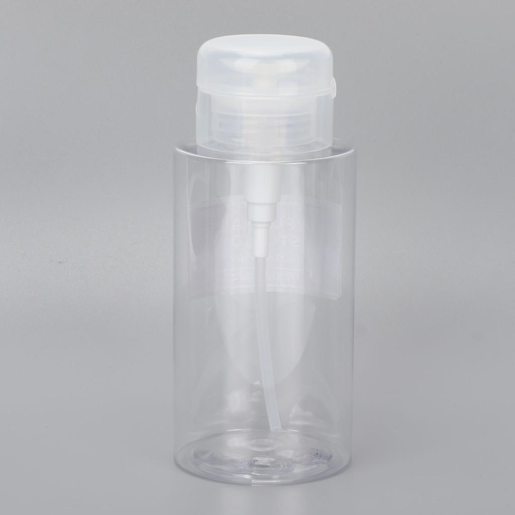 300ml Press Bottle Multi Purpose Nail Remover Lotion Press Bottle Empty Bottle Nail Tool