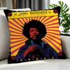 Band TThe Jimi Hendrix Experience Cushion Cover Cushion Cover Set Pcs x x x Pillowcase Decorative Sofa Home Decor