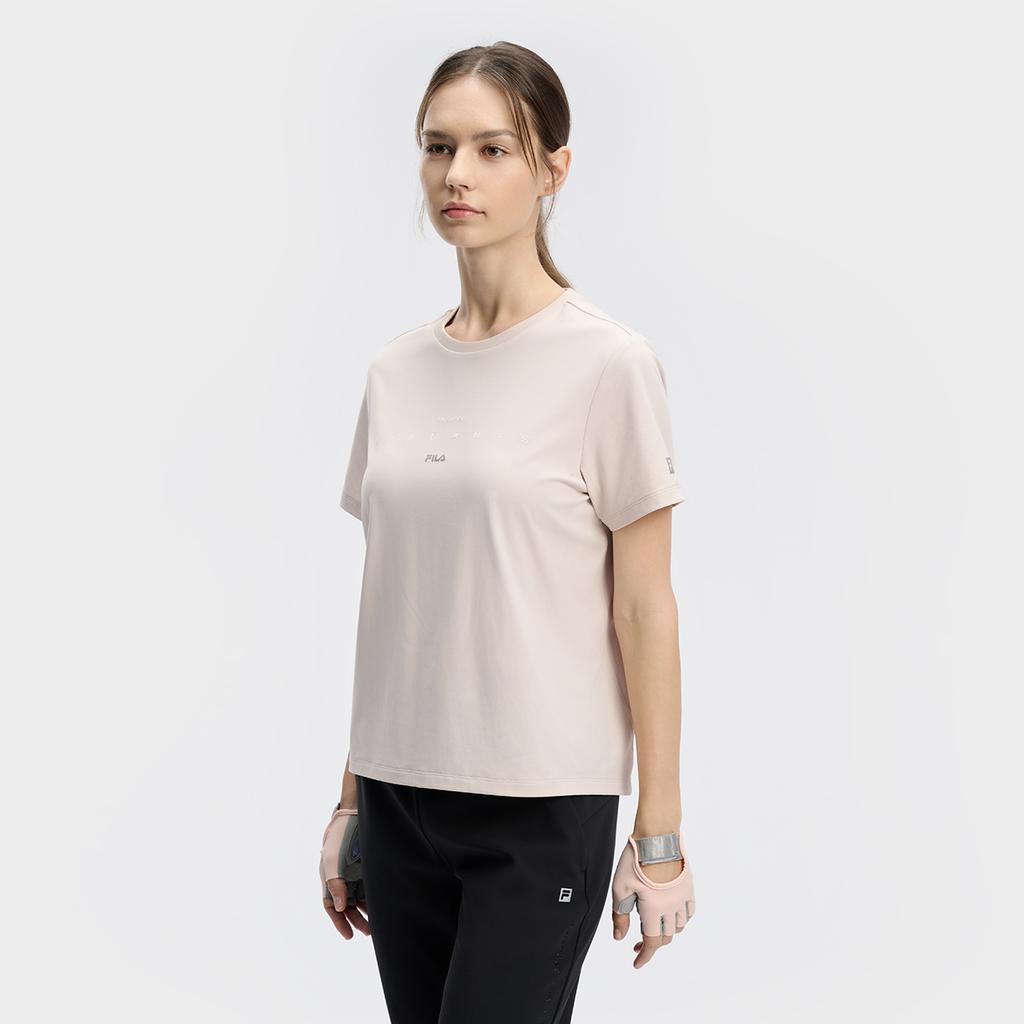 New FILA T Shirt Women's Light Clam Pink A11W431107FPK