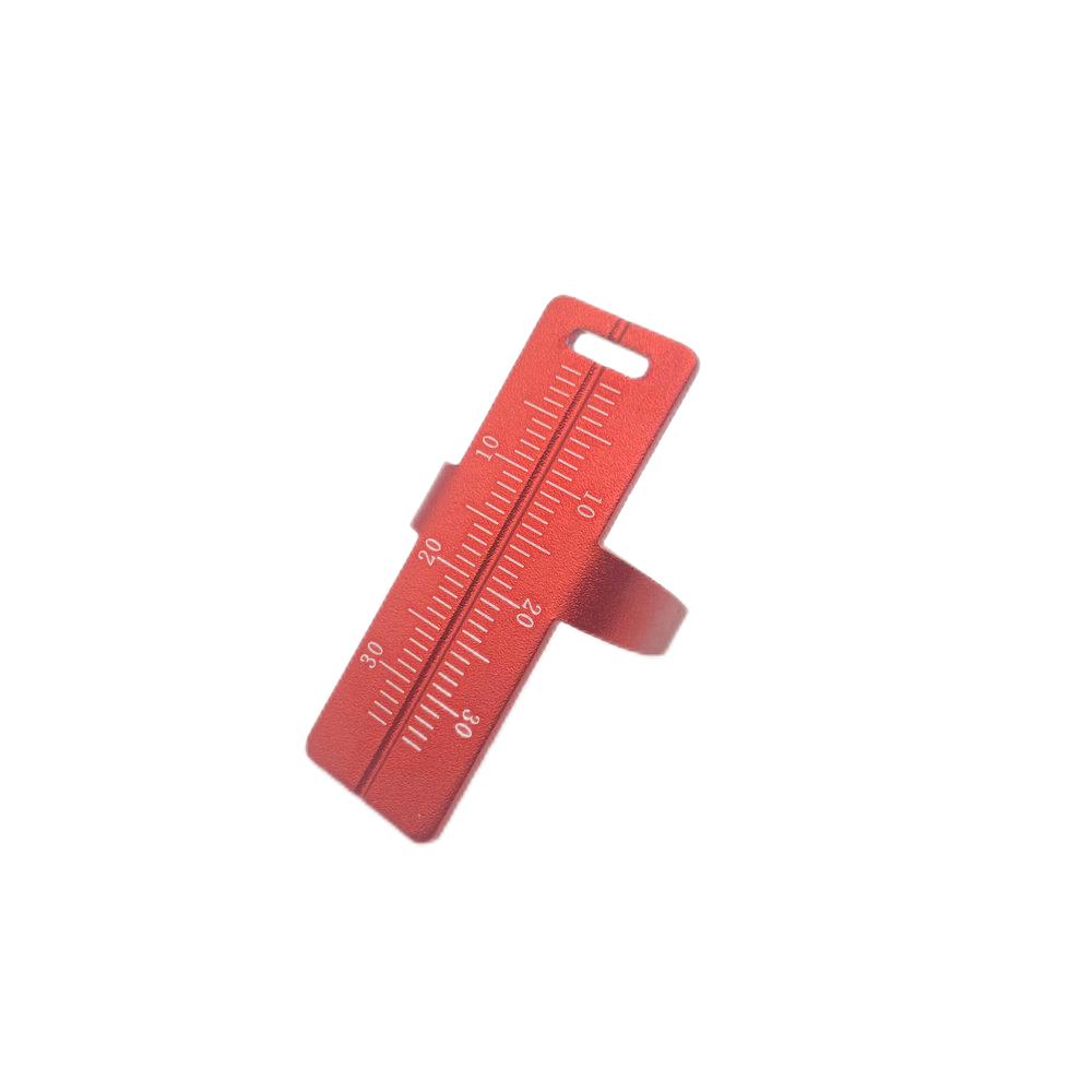 

1Pc Colorful Aluminium Dental Endo Rulers Span Measure Scale Endodontic Finger Rulers Dentist Tools Materials