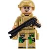 Ninja Warrior Superhero Doll With Weapon Single Building Block Assembly Toy