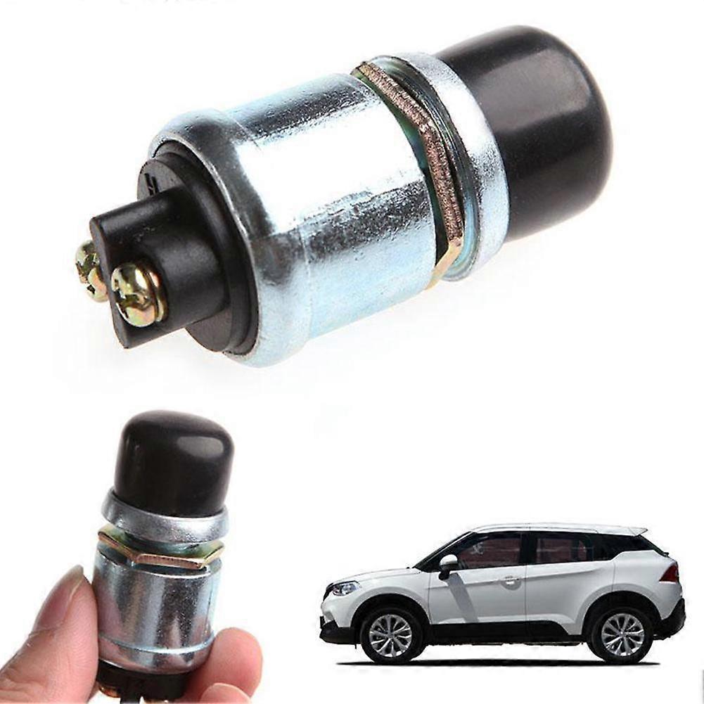 Car Boat Track Engine Switch Horn Push Button Start Waterproof 60A