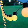 1PC LED Solar Light String,Outdoor White Balls Decoration Lights Hanging Lights For Garden,Yard,Patio,Balcony,Camping&Holidays