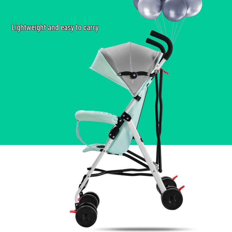 Lightweight Folding Baby and Toddler Umbrella Stroller with Recline Feature