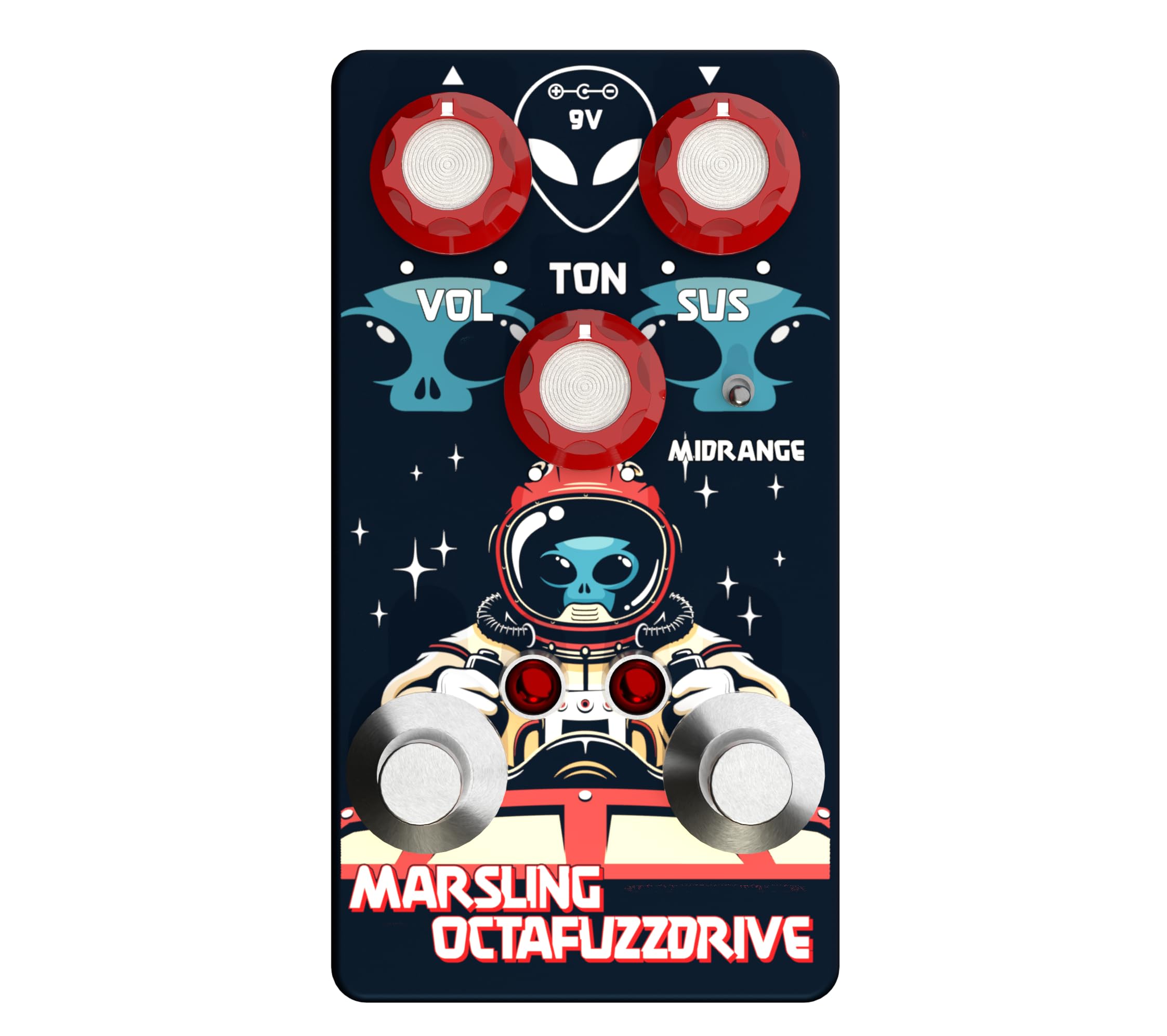 

Педаль ефектів Interstellar Audio Machines Marsling Octafuzzdrive Fuzz Octave - -
