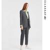 ELLASSAY Women's High-Waisted Slim-Fit Tapered Ankle Pants