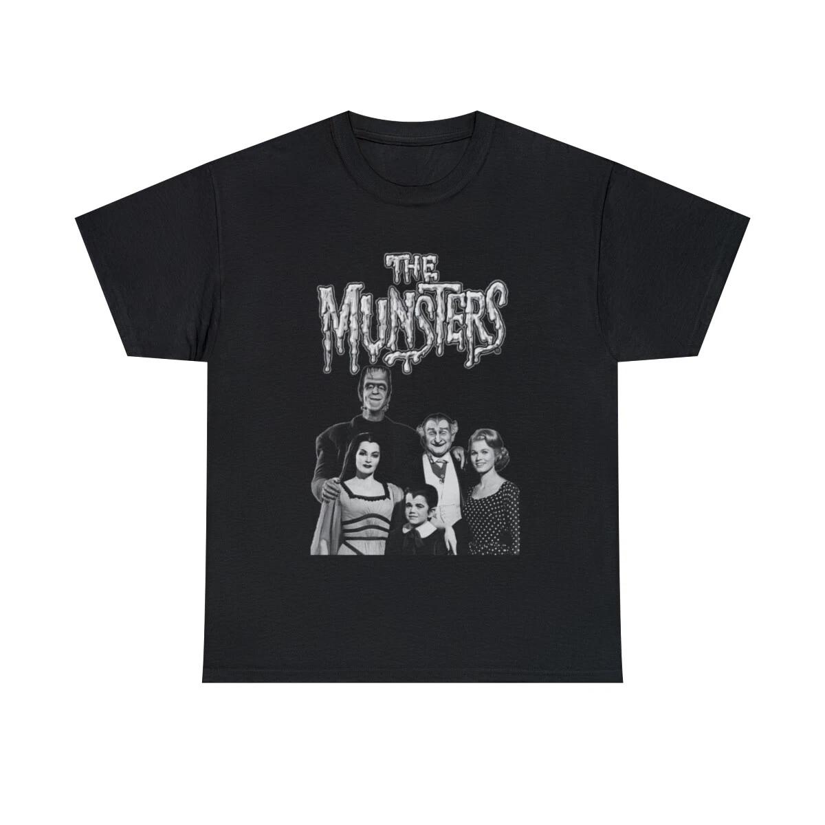 The Munsters Family Unisex Heavy Cotton Tee 4XL