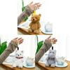 Adorable Plush Toy Collection Of Bear Cow Elephant Hippo Duck And More For Students