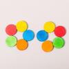 Counting Montessori Toys Wooden Stick Matching Games Color Sorting Cup Preschool Learning Education Toys for Kids Girls Boys