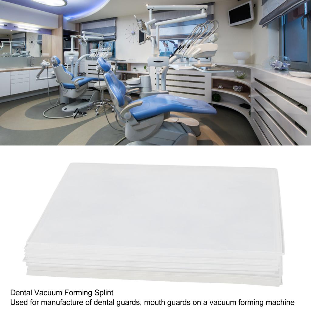 Dentální vakuově tvarovací dlahové fólie Profesionální termoformovací materiál pro vakuově tvarovací stroj