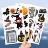 New Children's Cartoon Halloween Tattoo Stickers Waterproof Party Party Gift Funny Fun Stickers Face Stickers