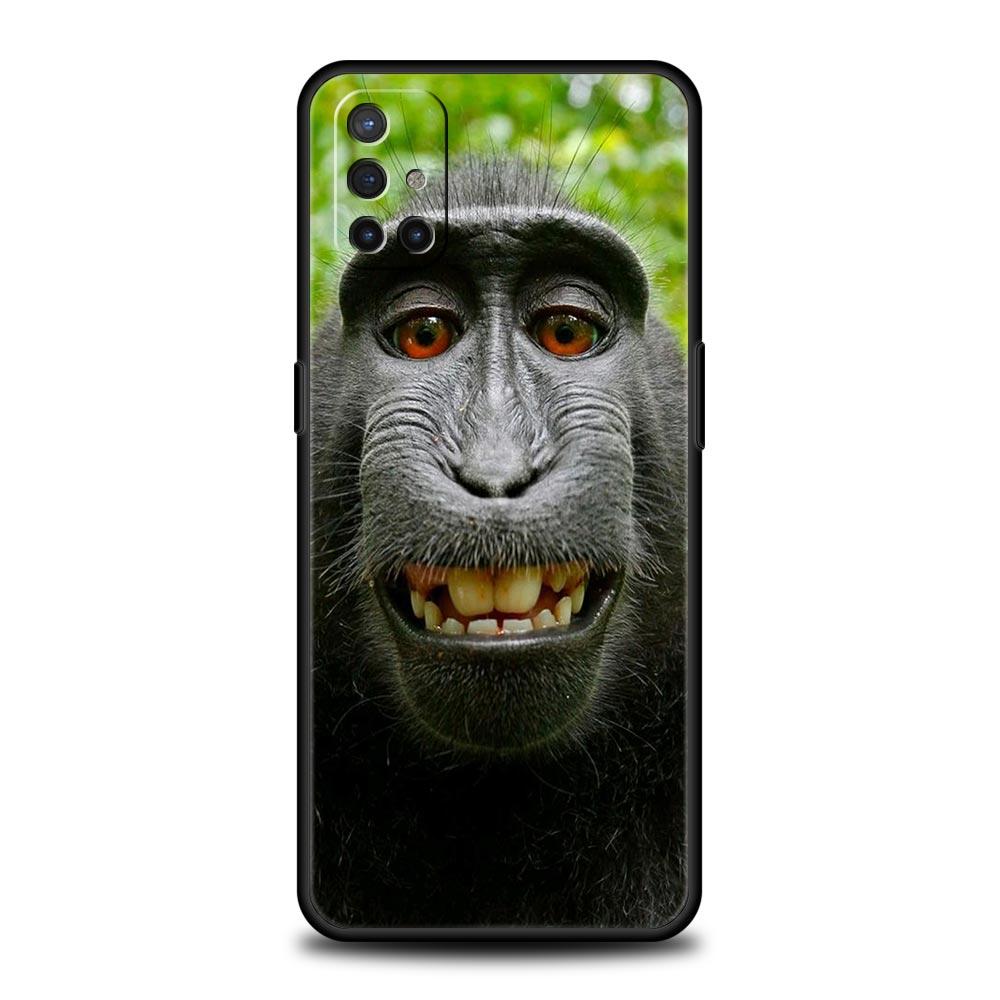 Monkey Phone Case For OnePlus 13 12 11 10 9 8 7T Pro 13R 12R 10R 9RT 8T Nord N200 N30 2T CE 2 3 5G Lite Soft Cover