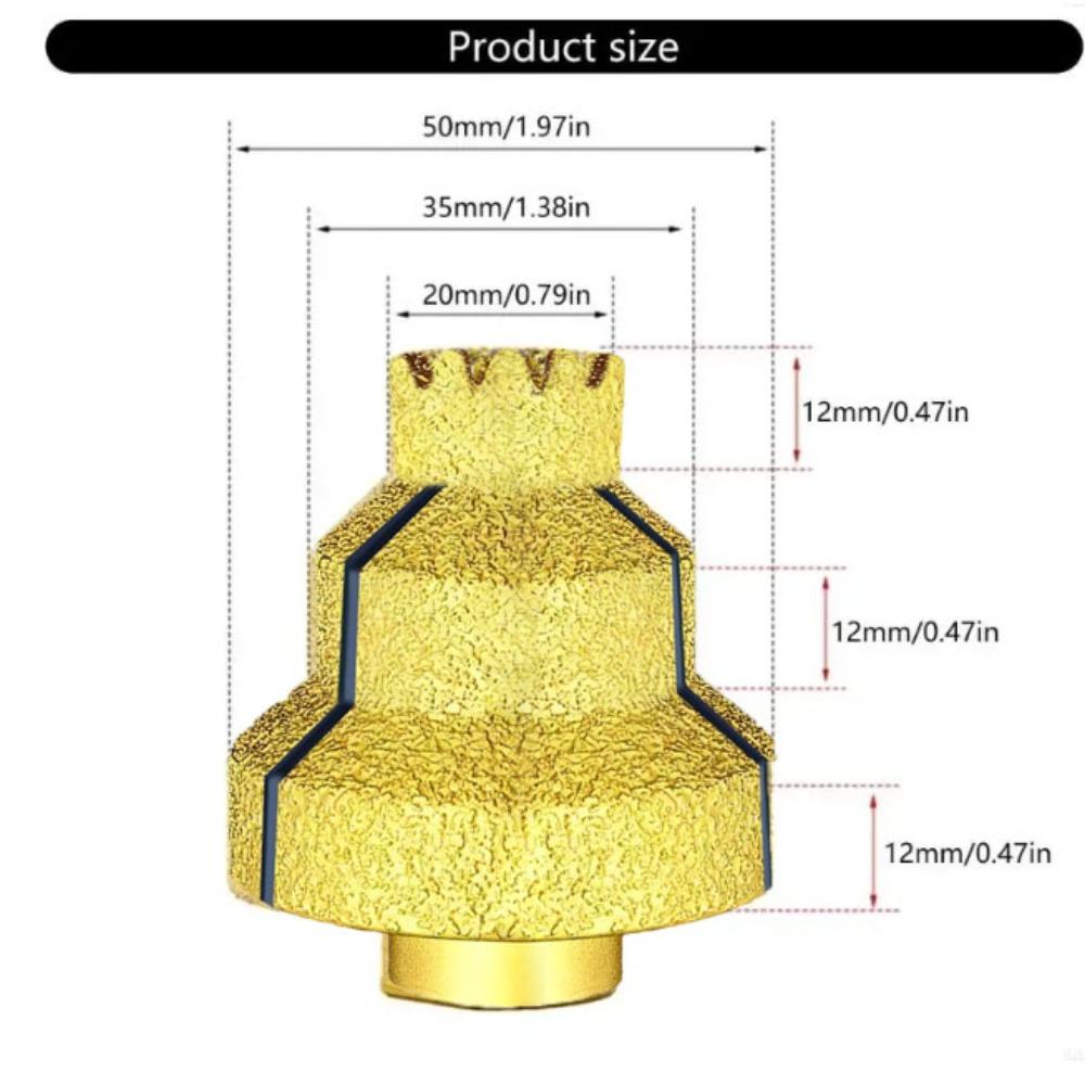 Multi Size Milling Tile High Efficiency Concrete Reamer Masonry Drilling Crowns  Construction