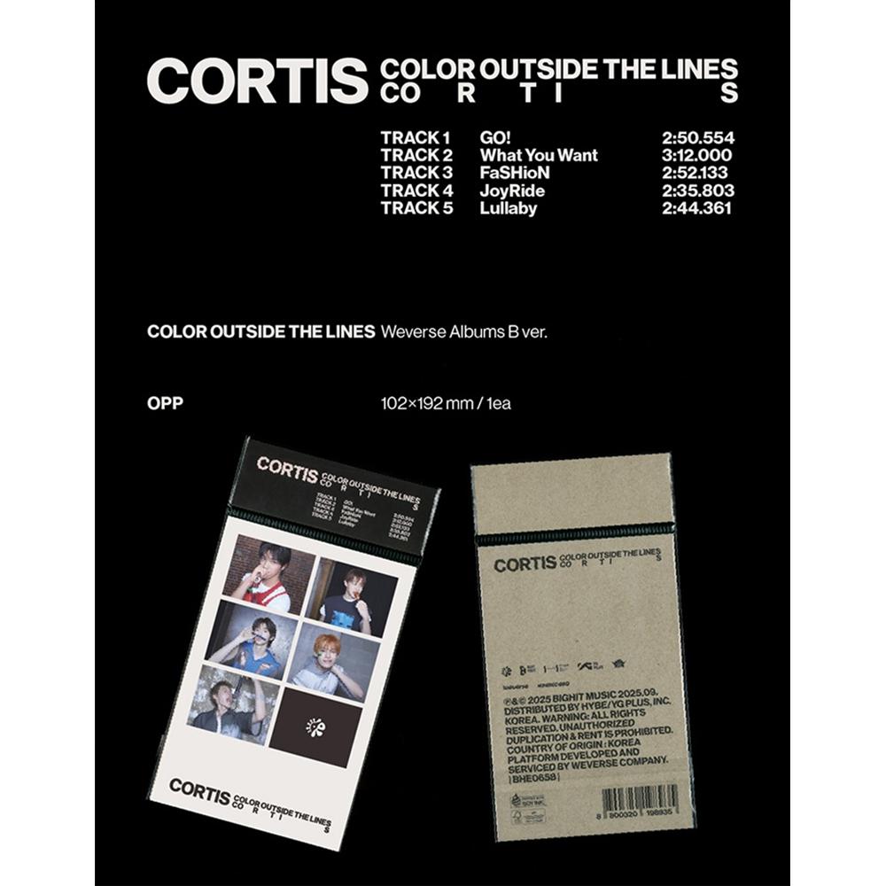 CORTIS - COLOR OUTSIDE THE LINES (Weverse Albums ver.)