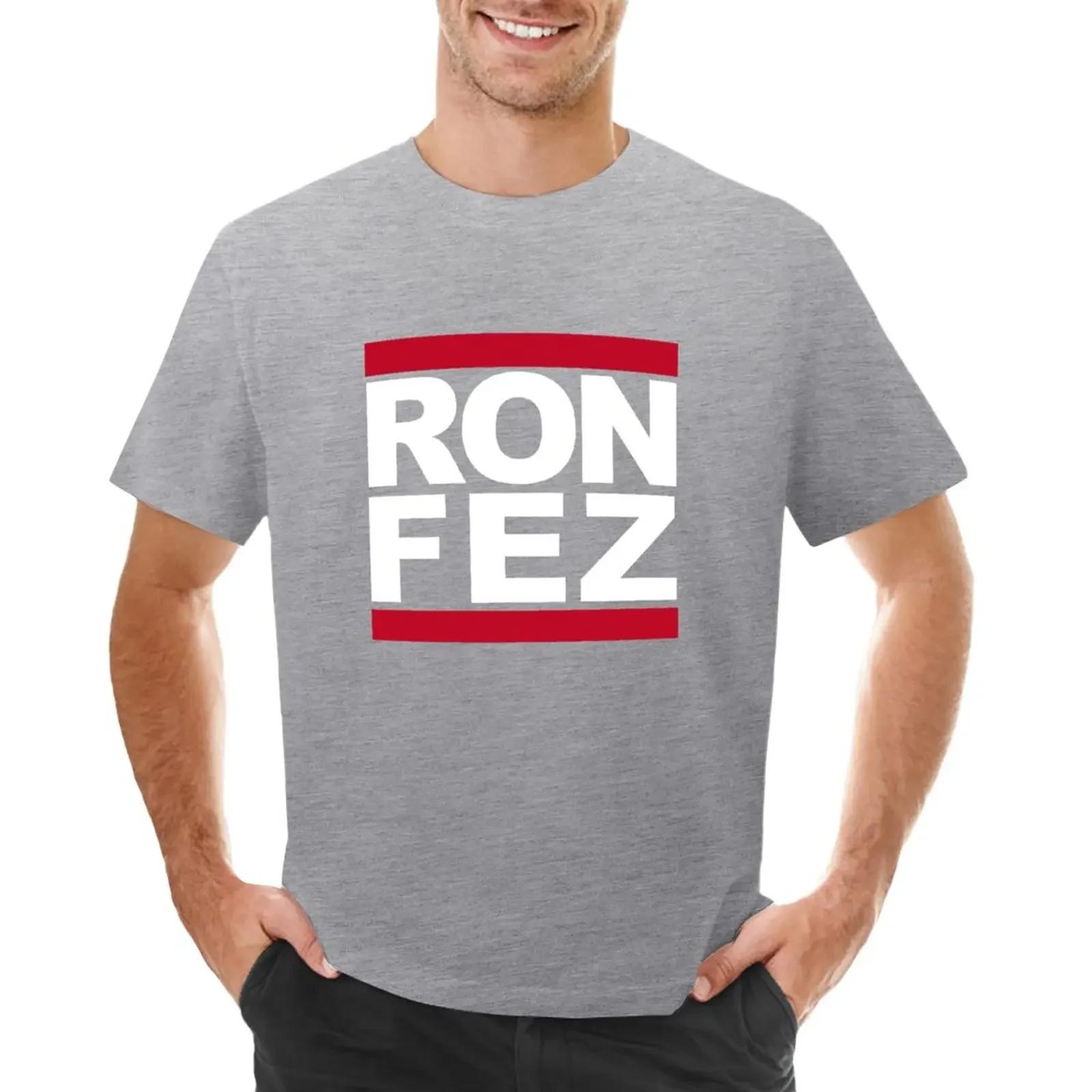 RON FEZ TShirt blanks tees cute tops Blouse Mens t shirts S