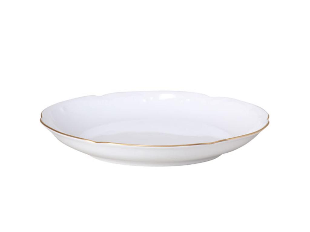 Okura Art Pottery Gold Line 15cm Individual Plates, Set of 5, Made in Japan, 54HV/1001