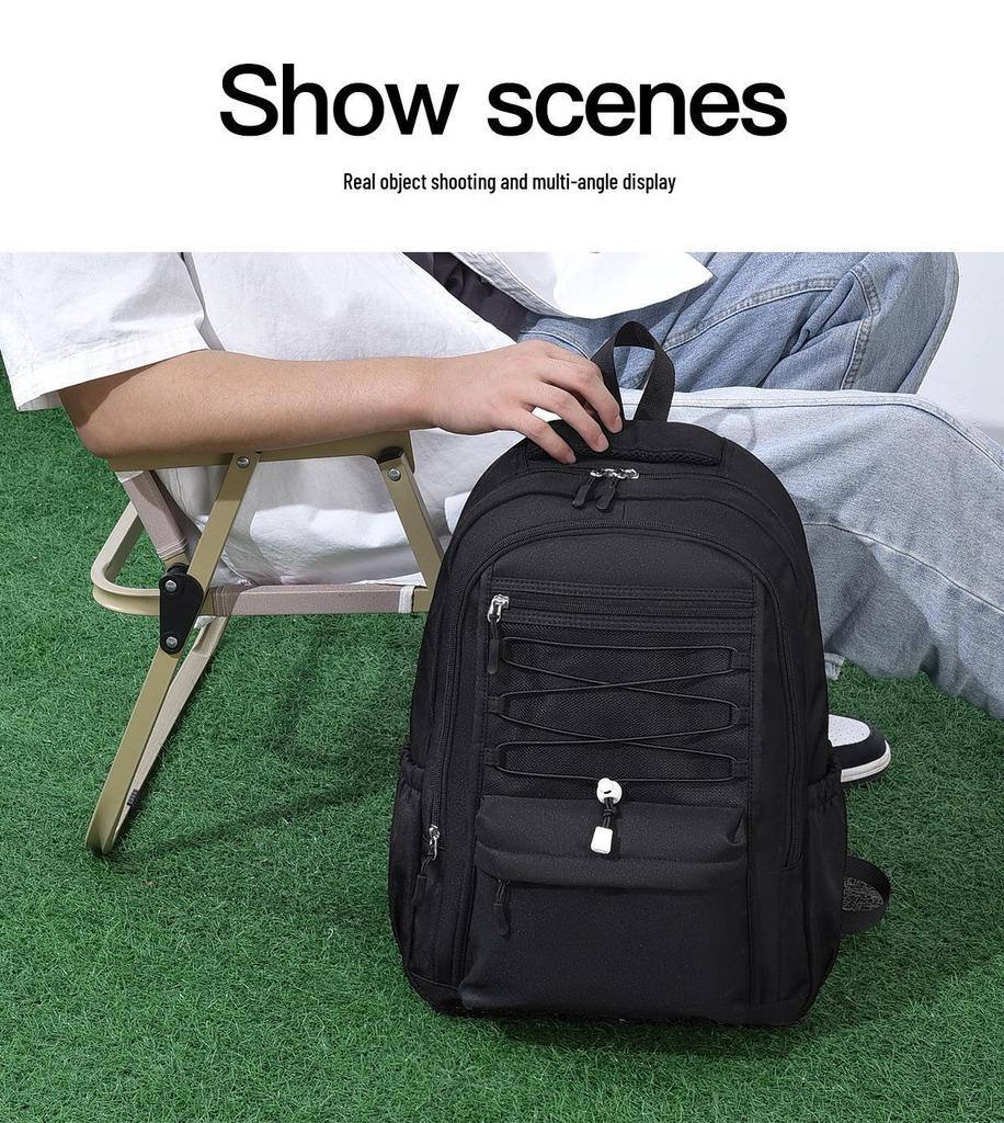 Large Capacity Trendy Backpack for Students - Unisex & Versatile Casual Use