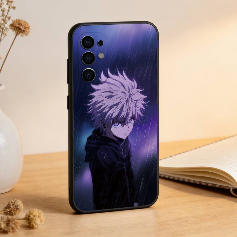 

Hunter kilua Phone Case Black Silicone Soft For Samsung S25,S24,S21,S22,S23,S30,Ultra,S20,Plus,Fe,Lite Samsung S20lite5G