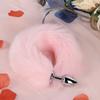 Mini Anal Plug with Fox Tail for Butt Plugging, SM Sex Toys and Punishment Tools for Adult Discipline