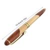 Wood Ballpoint Pen with Metal Pen Clip Business Roller Pen Office Singing Pen For Writing Note Taking Journaling