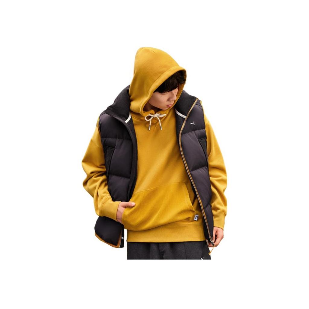 New PUMA Sweatshirts Unisex Earth Yellow 623053-50