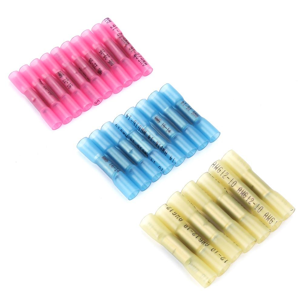 300 Pcs Insulated Heat Shrink Wire Connectors Crimp Terminals  Motorcycle