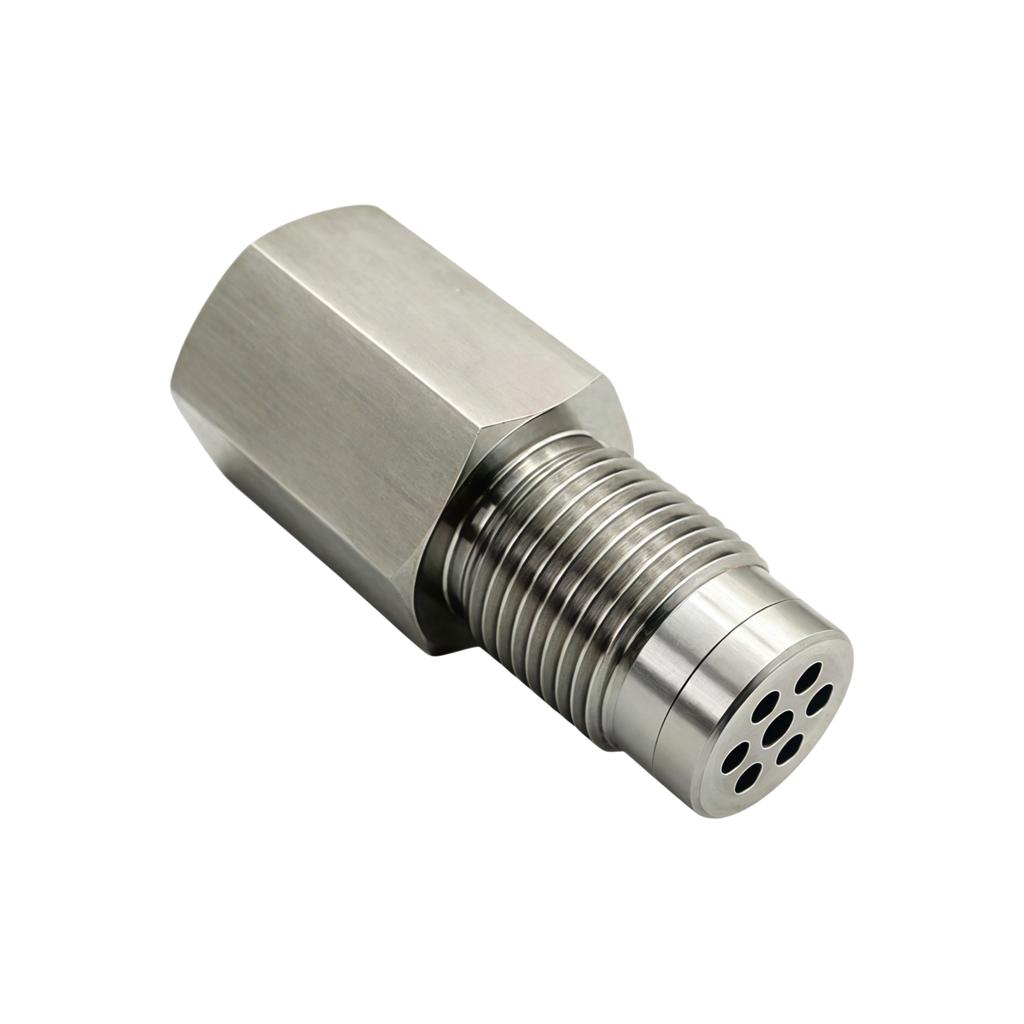 1PCS Oxygen Sensor Adapter Car Inspection Engine Light Fixing Catalytic Network Oxygen Sensor Interval Mini Catalytic Converter