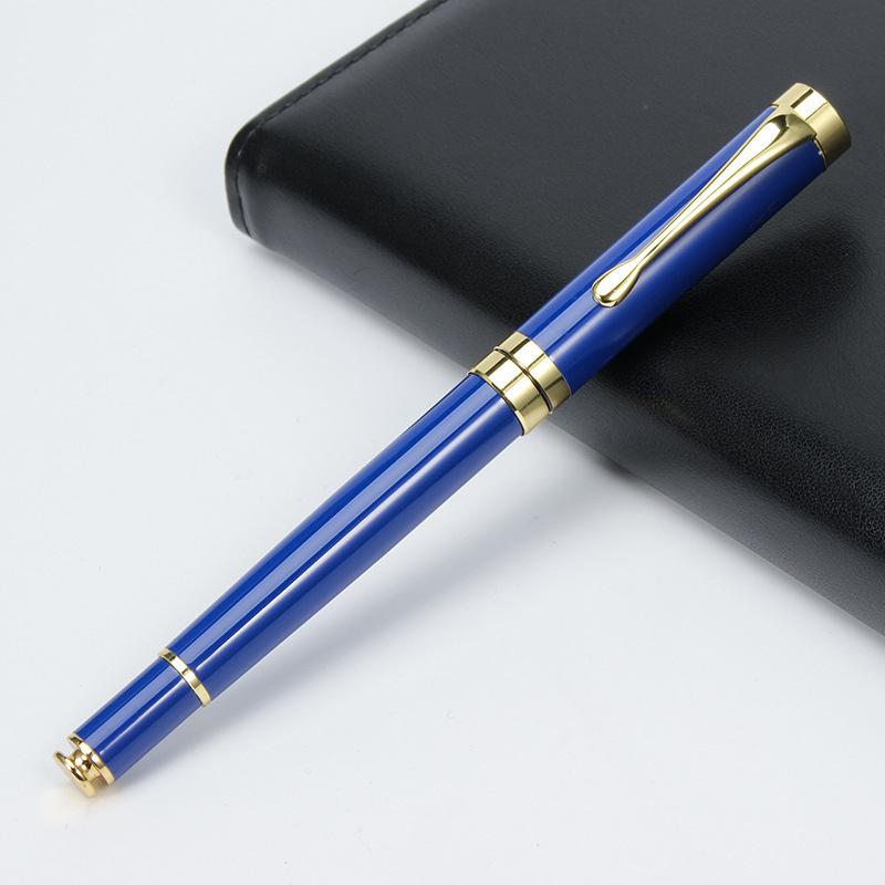 

1 Piece Metal Roller Ballpoint Pen Stationery Ball Point Pen Cute Pens Office Accessories E