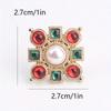 Vintage Baroque Creative Statement Brooch Collar Decor Badge Corsage Accessories