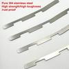 Swift 2005-2013 Repair Metal Bracket 2Pcs Stainless Steel Reinforced Rust and Corrosion Resistant Fix Kit