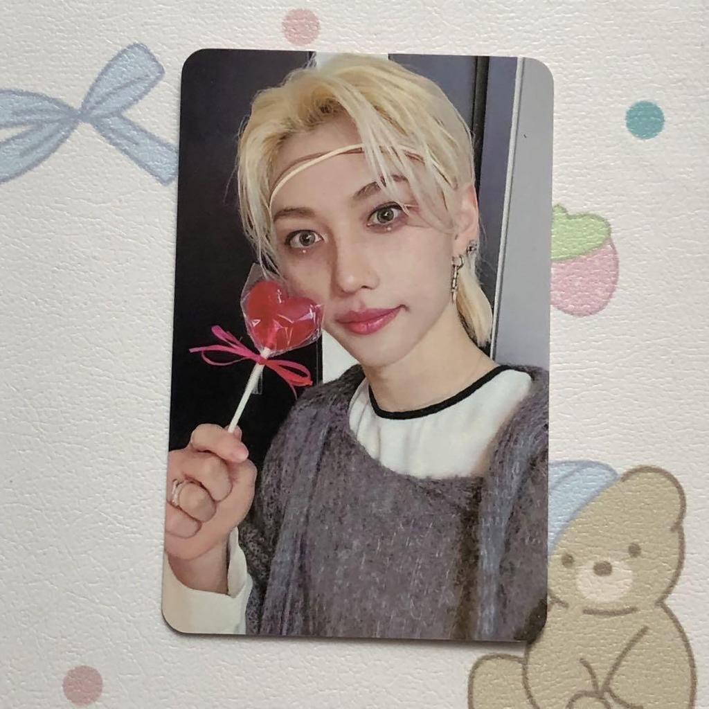 [USED] StrayKids Felix Stray Kids Raku-STAR ROCK-STAR Trading Card