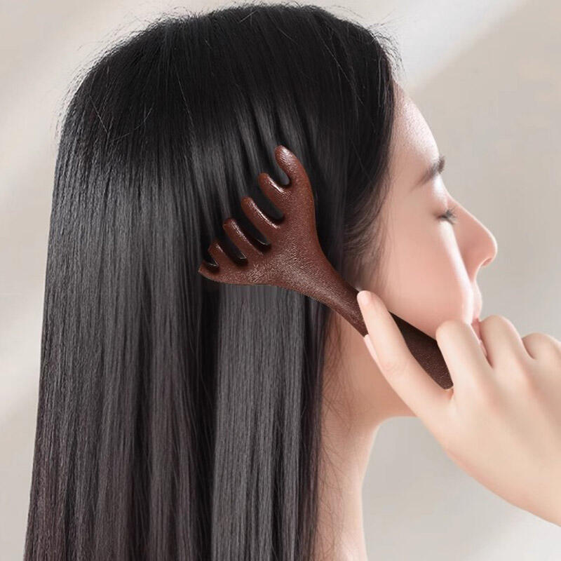 Kopfhautmassagekamm, Gesichts- und Schulterformbürste DD-13306