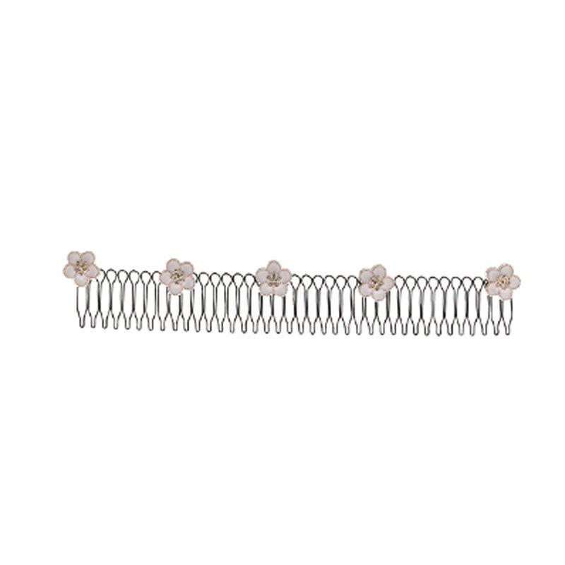 Hairpin Head Ornaments Broken Hair Comb Insert Hairpin Female Back of The Head Hair Fixed Hair Broken Hair Tidying Hairpin