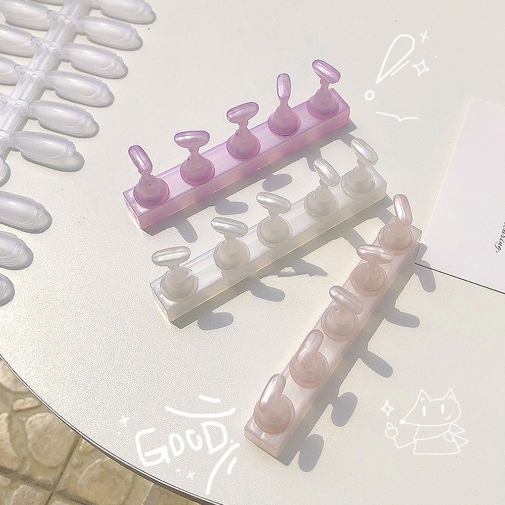 Tools Nail Display Chess Board Nail Art Practice Stands False Nail Tip Holder Nail Display Stand
