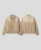 Black Moment Tencel Washed Field Pocket Zip-Up Jacket [Beige]