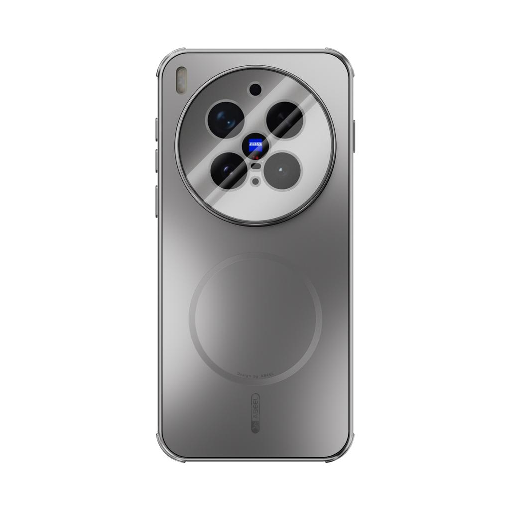 For Vivo X300 Case Protective Magsafe Heat Dissipation Perforated Magnetic Wireless Charger Mobile Phone Cover