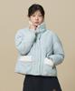 Bibissieoseu [Oslo] W Teddy Diamond Quilted Puffer_Dark Mint