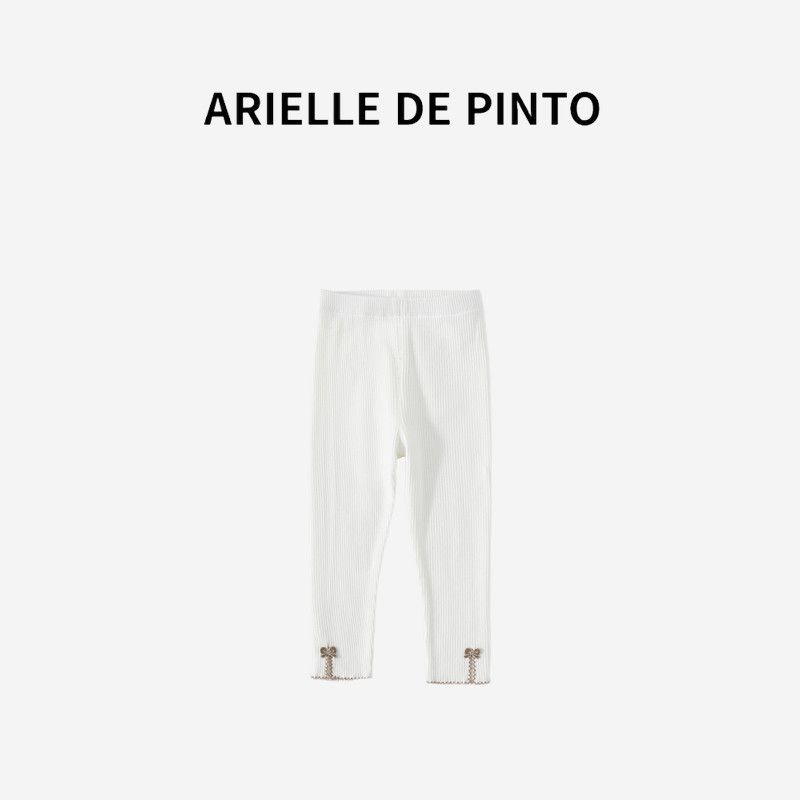 French Brand Arielle De Pinto's New Autumn Girls' Overalls, Fashionable Children's Leggings, Stylish Autumn Wear
