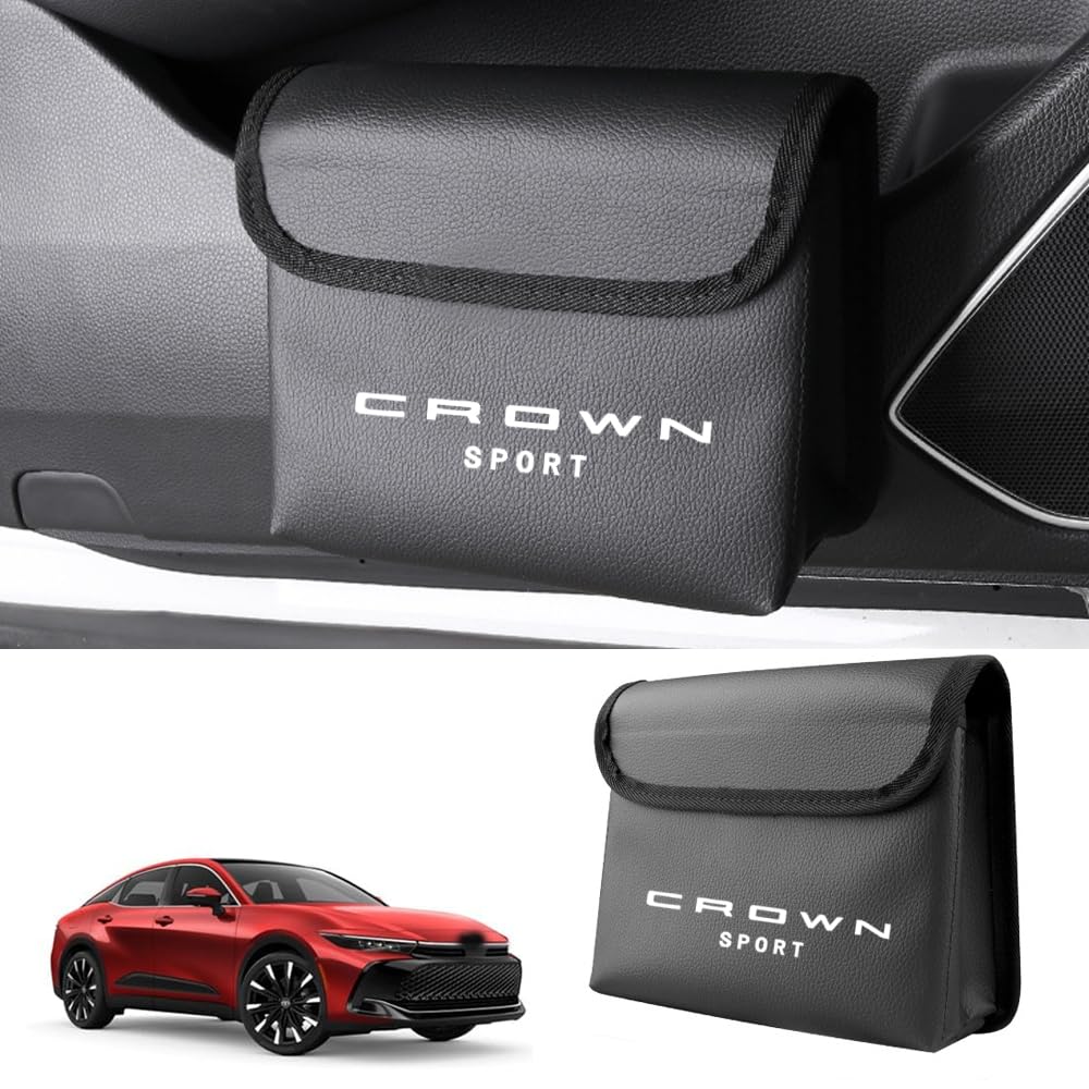 For Crown Sports 36 Series (November 2023 and Up) Car Folding Trash Multi-functional