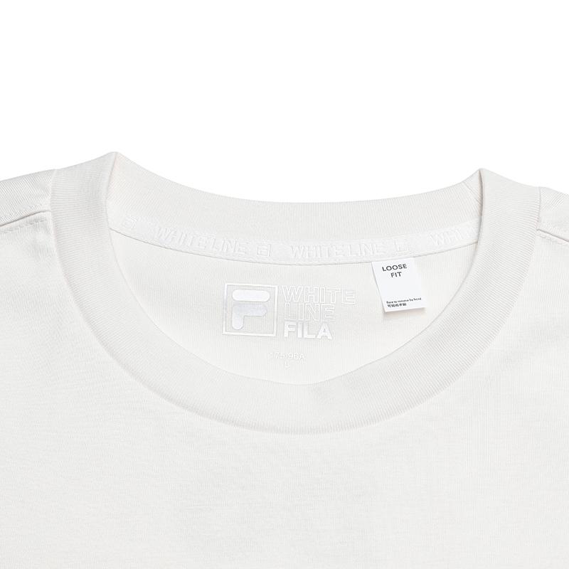 FILA Original Fashion Simple Classic Trendy Retro Sports Casual Versatile Comfortable Cotton Loose Short Sleeve T-Shirt Unisex tops F11U629103FWT
